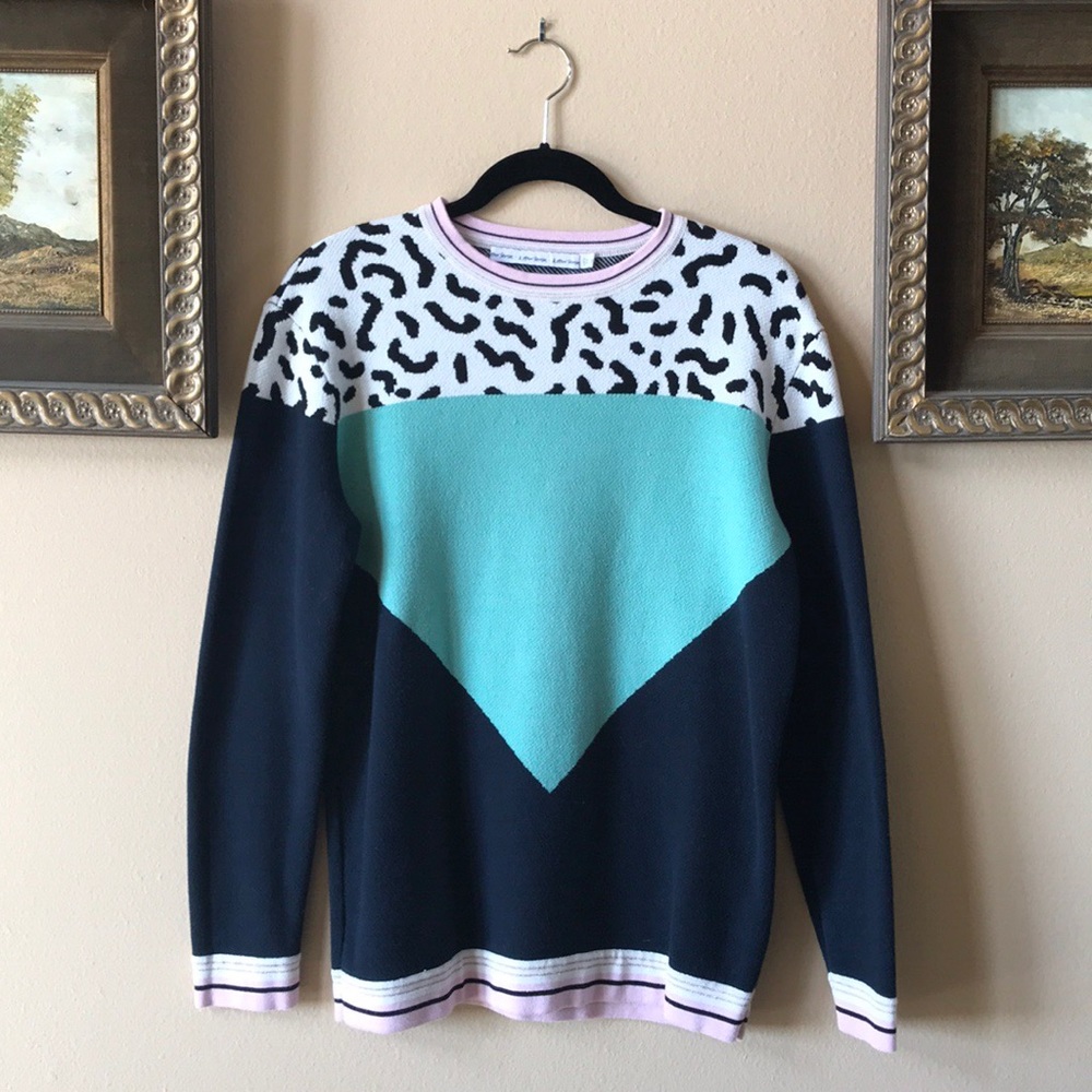 & Other Stories Geometric Sweater